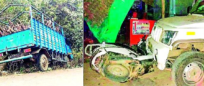 Two bikers killed in an accident in Asthti | घोट व आष्टीतील अपघातात दोन दुचाकीस्वार ठार Two bikers killed in an accident in Asthti | घोट व आष्टीतील अपघातात दोन दुचाकीस्वार ठार
