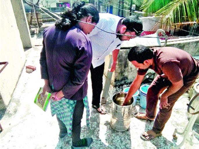  Dengue larvae on the private hospital's terrace | खासगी रुग्णालयाच्या गच्चीवर डेंग्यूच्या अळ्या