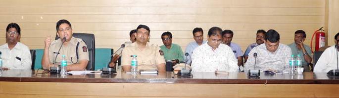 Cooperate to maintain silence during the celebration - Chaitanya | उत्सवादरम्यान शांतता अबाधित राखण्यासाठी सहकार्य करा- चैतन्य Cooperate to maintain silence during the celebration - Chaitanya | उत्सवादरम्यान शांतता अबाधित राखण्यासाठी सहकार्य करा- चैतन्य