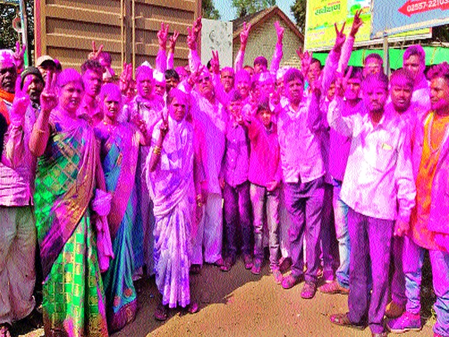 Datta horns as the sarpanch of annihilation | ननाशीच्या सरपंचपदी दत्ता शिंगाडे Datta horns as the sarpanch of annihilation | ननाशीच्या सरपंचपदी दत्ता शिंगाडे