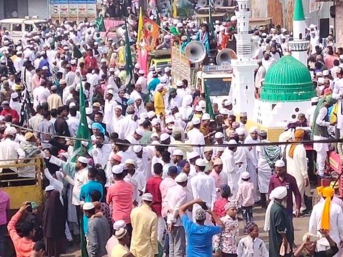 Eid-e-Milad martyr martyrdom | ईद-ए-मिलादनिमित्त शहाद्यात मिरवणूक