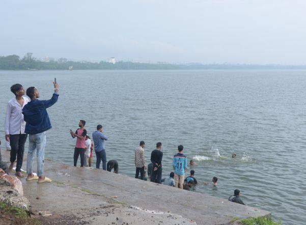 Nagpur receives 65% of July rains in 10 days; Yellow alert | नागपुरात दहा दिवसांतच पडला जुलैचा ६५ टक्के पाऊस; यलो अलर्ट