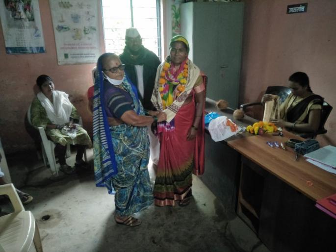 Jijabai Kunde as Pimpalgaon pig sub-panch | पिंपळगाव डुकरा उपसरपंचपदी जिजाबाई कुंदे