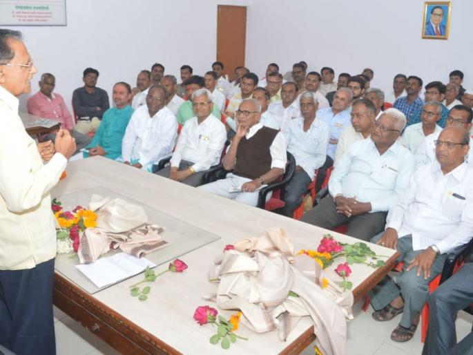 In the field of co-operation, self-esteem played politics - Amdar Chimarano Patil | सहकार क्षेत्रात स्वाभिमानाने राजकारण केले -आमदार चिमणराव पाटील