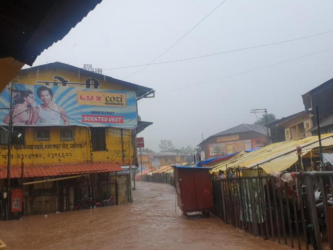 Trimbakeshwar river river water | त्र्यंबकेश्वरचा नदीकाठ पाण्यात Trimbakeshwar river river water | त्र्यंबकेश्वरचा नदीकाठ पाण्यात