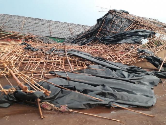  Vinchur gets torrential rain | विंचूरला वादळी पावसाने दाणादाण