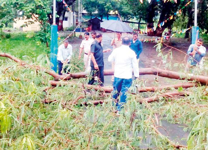 Girad area suffers hail | गिरड परिसराला गारपिटीचा तडाखा Girad area suffers hail | गिरड परिसराला गारपिटीचा तडाखा