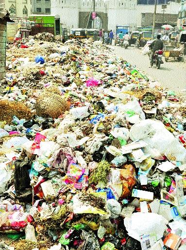 Aurangabad municipal corporation has removed the limb | कच-यातून काढले औरंगाबाद महानगरपालिकेने अंग