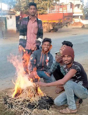Gondia's mercury is down; Lowest temperature in the state | गोंदियाचा पारा खालीच; राज्यात सर्वात कमी तापमान