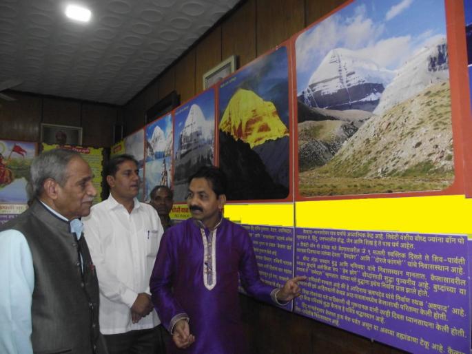 Ancient Religious Places Symbol of Indian Culture: G. B. Deglurkar; Photo exibition in Pune | प्राचीन धार्मिक स्थळे भारतीय संस्कृतीचे प्रतिक : गो. बं. देगलुरकर; पुण्यात छायाचित्र प्रदर्शन