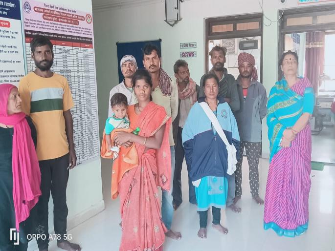 Laborers were being brought from other states and forced to work, laborers have been detained at the rural police station for two days | इतर राज्यातून मजूर आणून करून घेतली जात होती वेठबिघारी, दोन दिवसापासून ग्रामीण पोलीस ठाण्यात मजुरांचा ठिया