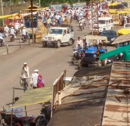 Response to vaccination at Bhagurdi | भगुर्डी येथे लसीकरणास प्रतिसाद Response to vaccination at Bhagurdi | भगुर्डी येथे लसीकरणास प्रतिसाद