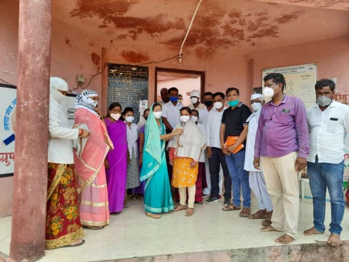 Corona vaccination at Ankai | अनकाई येथे कोरोना लसीकरण Corona vaccination at Ankai | अनकाई येथे कोरोना लसीकरण