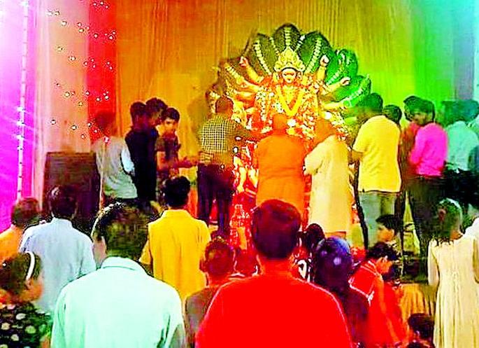 Corona's savat on Durga festival this year | यंदा दुर्गा उत्सवावर कोरोनाचे सावट Corona's savat on Durga festival this year | यंदा दुर्गा उत्सवावर कोरोनाचे सावट