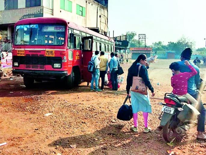 ST gradually precedes; 96 rounds of 57 buses | एसटी हळूहळू पूर्वपदावर; 57 बसच्या 96 फेऱ्या ST gradually precedes; 96 rounds of 57 buses | एसटी हळूहळू पूर्वपदावर; 57 बसच्या 96 फेऱ्या