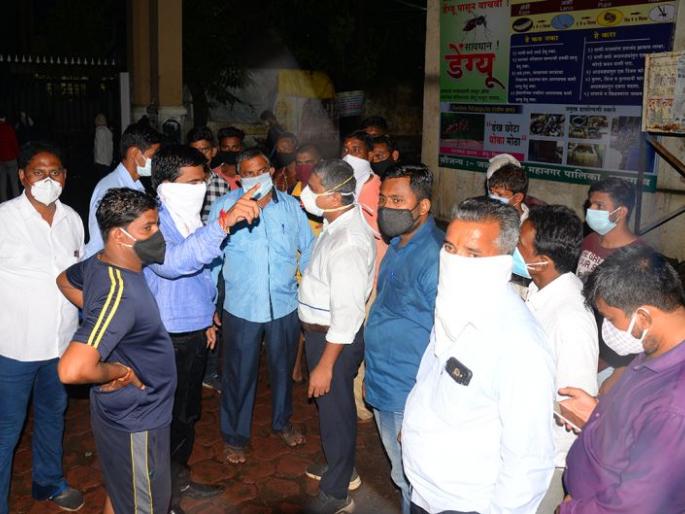 Relatives angry after the death of the affected old man | बाधित वृद्धाच्या मृत्यूनंतर नातेवाईक संतप्त