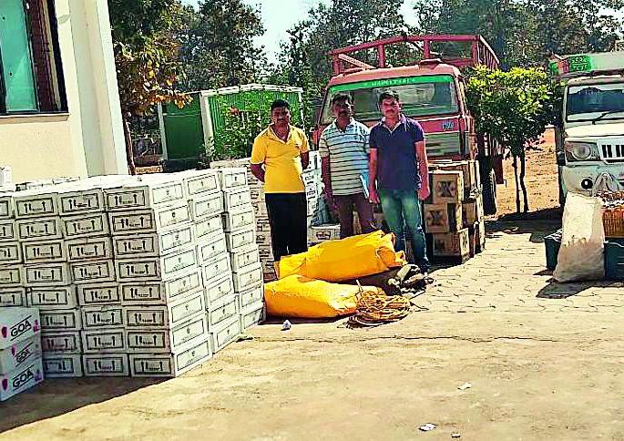 55 lakh liquor seized at Kumkot | कुमकोट येथे पुन्हा ५५ लाखांची दारू जप्त