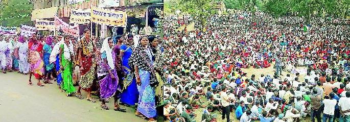 An unprecedented front of Gramsabh | ग्रामसभांचे अभूतपूर्व मोर्चे An unprecedented front of Gramsabh | ग्रामसभांचे अभूतपूर्व मोर्चे