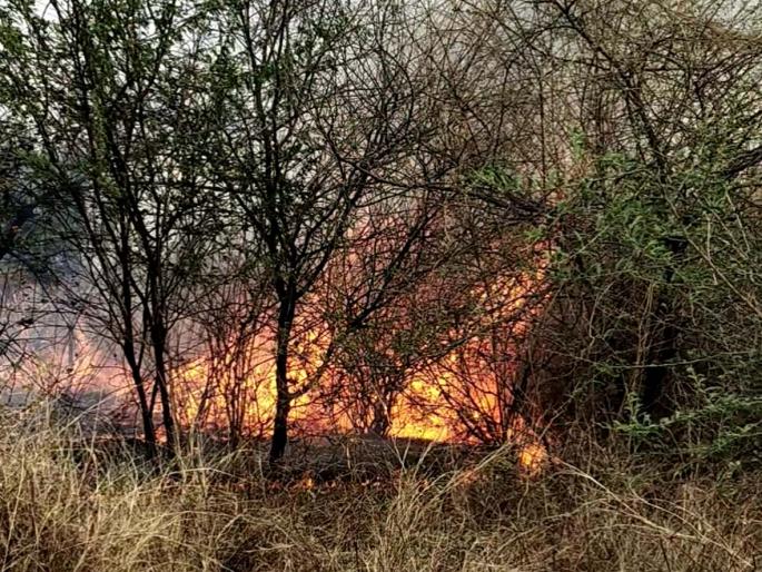  Shirdashpur 33 KV Epicenter fire | शिरडशहापूर ३३ के.व्ही. उपकेंद्रास आग