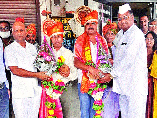 Shelke as the president of Naik Patsanstha | नाईक पतसंस्थेच्या अध्यक्षपदी शेळके Shelke as the president of Naik Patsanstha | नाईक पतसंस्थेच्या अध्यक्षपदी शेळके