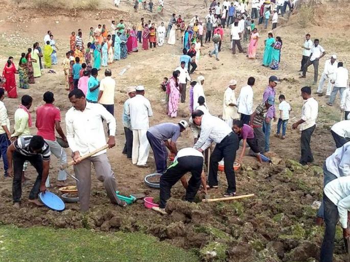 First in the water cup competition | वॉटर कप स्पर्धेत कोठली प्रथम