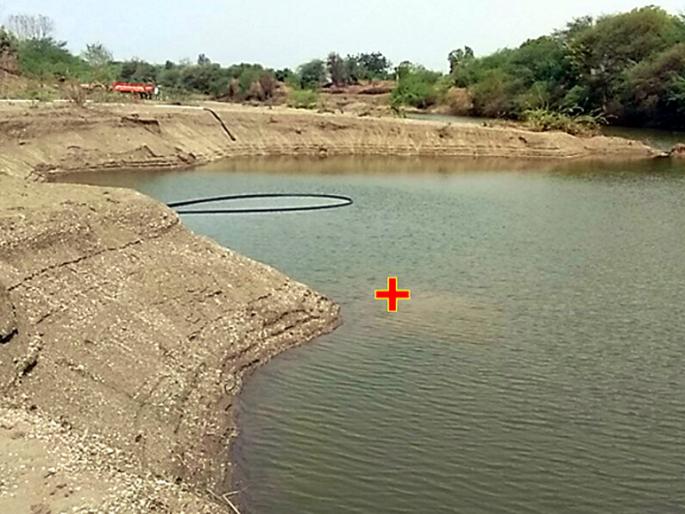 Parbhani: Poor sand belt pits in Dudhana river bed | परभणी :बेसुमार वाळू उपश्याने दुधना नदीपात्रात खड्डे Parbhani: Poor sand belt pits in Dudhana river bed | परभणी :बेसुमार वाळू उपश्याने दुधना नदीपात्रात खड्डे