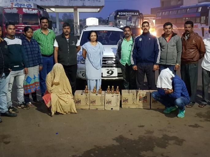 Nerlate foreign liquor seized | नेर्लेत विदेशी दारुसाठा जप्त Nerlate foreign liquor seized | नेर्लेत विदेशी दारुसाठा जप्त