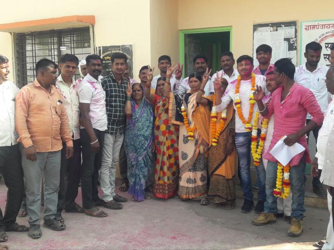 Sumanbai Shinde unopposed as Sarpanch of Satare | सातारे येथील सरपंचपदी सुमनबाई शिंदे बिनविरोध