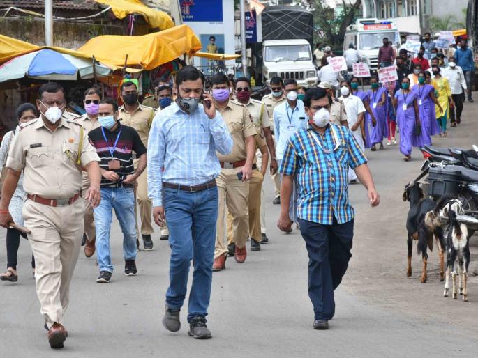 Awareness rally of Kovid warriors at Sinnar | सिन्नरला कोविड योद्धयांची जनजागृती रॅली Awareness rally of Kovid warriors at Sinnar | सिन्नरला कोविड योद्धयांची जनजागृती रॅली