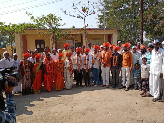 Mangalabai Mohan unopposed as the Sarpanch of Tarsali | तरसाळीच्या सरपंचपदी मंगलाबाई मोहन बिनविरोध Mangalabai Mohan unopposed as the Sarpanch of Tarsali | तरसाळीच्या सरपंचपदी मंगलाबाई मोहन बिनविरोध