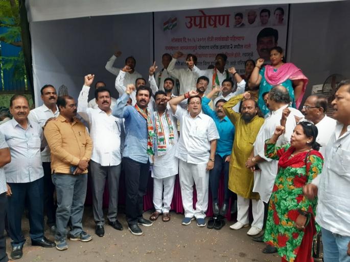 If the situation arises, we should put it in front of the head office of the Nala, Congress and NCP's hint | पुन्हा पुर परिस्थिती निर्माण झाल्यास नाल्यातील गाळ पालिका मुख्यालयासमोर टाकू, कॉंग्रेस आणि राष्ट्रवादीचा इशारा If the situation arises, we should put it in front of the head office of the Nala, Congress and NCP's hint | पुन्हा पुर परिस्थिती निर्माण झाल्यास नाल्यातील गाळ पालिका मुख्यालयासमोर टाकू, कॉंग्रेस आणि राष्ट्रवादीचा इशारा