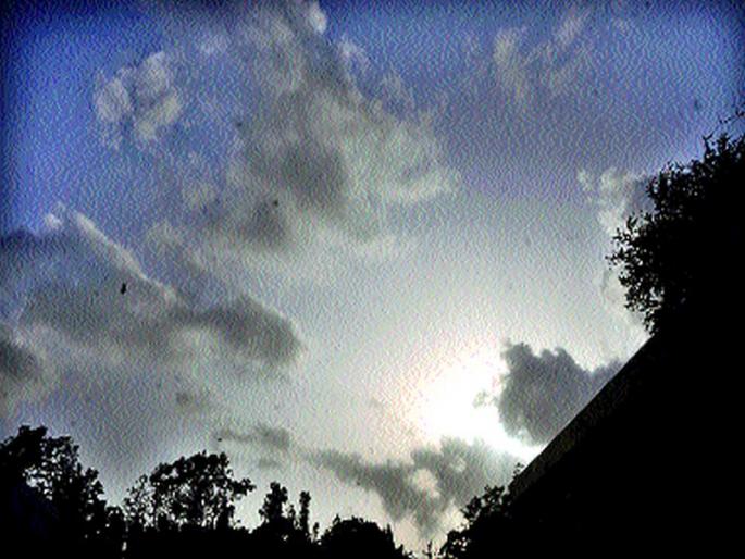 Wind speed; Rain deflation | वाऱ्याचा वाढला वेग; पावसाची हुलकावणी Wind speed; Rain deflation | वाऱ्याचा वाढला वेग; पावसाची हुलकावणी