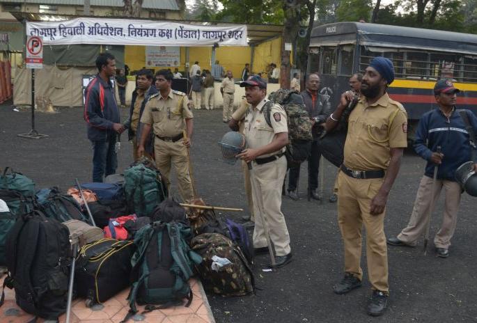 Tight security for winter session in the sub-capital | उपराजधानीत हिवाळी अधिवेशनासाठी कडेकोट बंदोबस्त Tight security for winter session in the sub-capital | उपराजधानीत हिवाळी अधिवेशनासाठी कडेकोट बंदोबस्त
