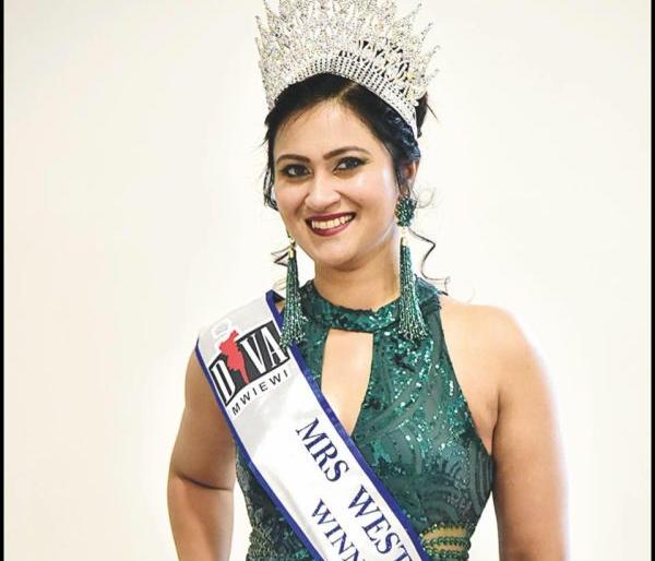 Dr. Vritika Patil is winner of 'Mrs West Asia' | नागपुरातील डॉ. वर्तिका पाटील ‘मिसेस वेस्ट एशिया’ विजेत्या