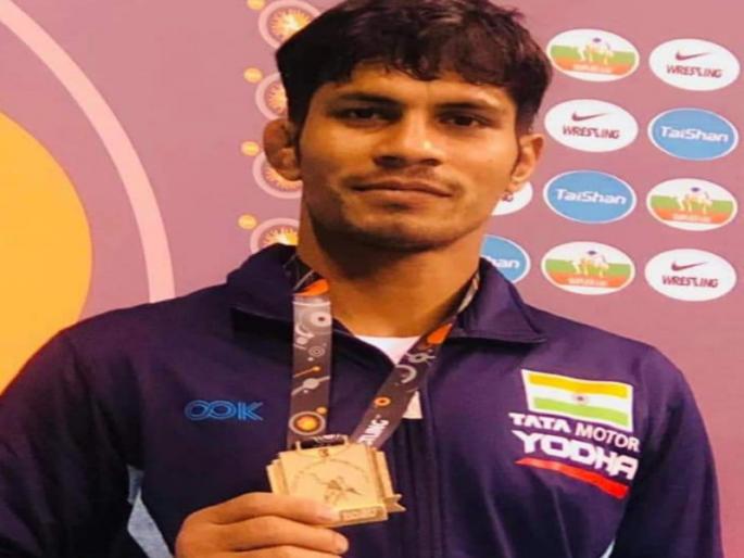 Wrestling Series: Maharashtra's Rahul Aware wins gold medal | कुस्ती मानांकन मालिका :महाराष्ट्राच्या राहुल आवारेने मारले मैदान!