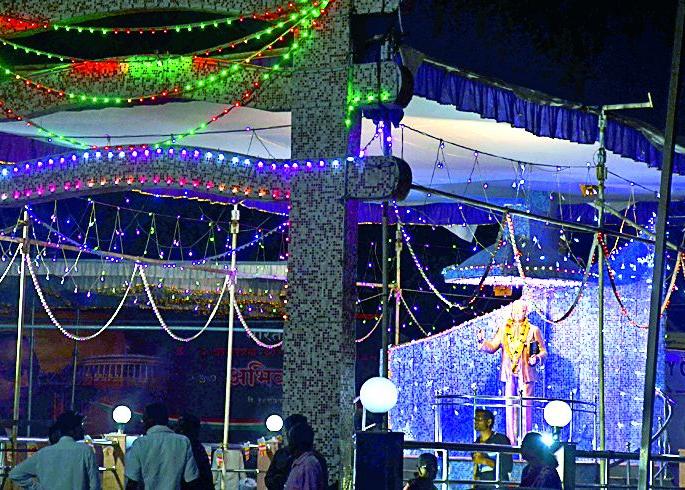 Today Bhimasagar in Irwin Square | इर्विन चौकात आज भीमसागर Today Bhimasagar in Irwin Square | इर्विन चौकात आज भीमसागर