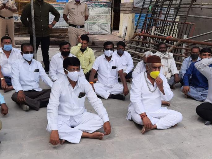 Open the door of Bhagwati temple! | भगवती मंदिराचे दार उघडा! Open the door of Bhagwati temple! | भगवती मंदिराचे दार उघडा!
