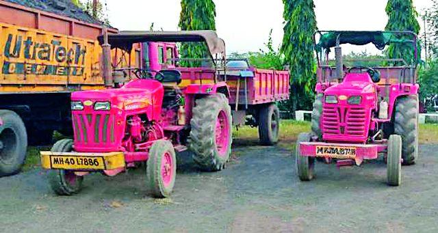 Five accused in sand mining case | रेती खननप्रकरणी पाच अटकेत Five accused in sand mining case | रेती खननप्रकरणी पाच अटकेत