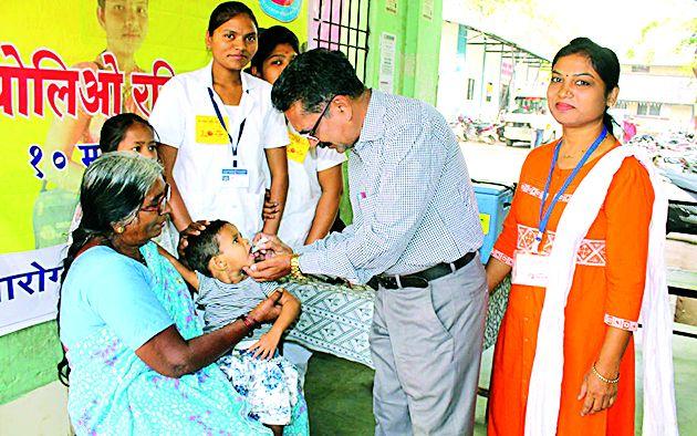 Polio vaccine for 1 lakh 68 thousand 815 children | १ लाख ६८ हजार ८१५ बालकांना पोलिओ लस Polio vaccine for 1 lakh 68 thousand 815 children | १ लाख ६८ हजार ८१५ बालकांना पोलिओ लस