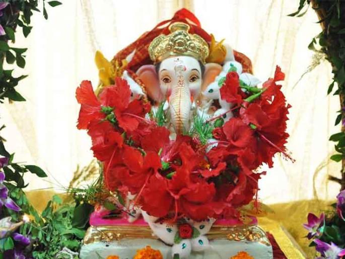 Enriched for the rainy season | पावसासाठी गणरायास साकडे Enriched for the rainy season | पावसासाठी गणरायास साकडे