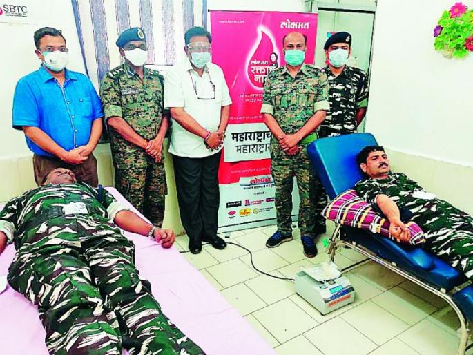 Spontaneous contribution of 26 blood donors in Aheri | अहेरीत २६ रक्तदात्यांचे उत्स्फूर्त योगदान