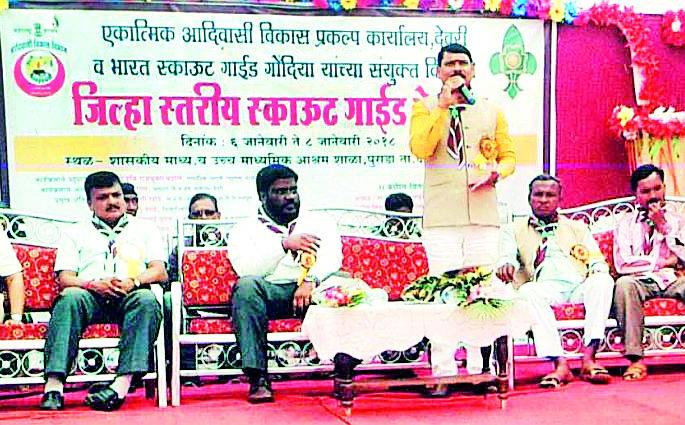 32 schools participating in the gathering | मेळाव्यात ३२ शाळांचा सहभाग 32 schools participating in the gathering | मेळाव्यात ३२ शाळांचा सहभाग