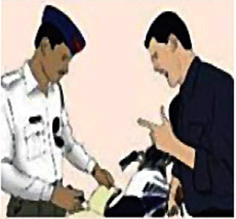 Parbhani: Vehicle plundering robbers from highway police | परभणी : महामार्ग पोलिसांकडून वाहनधारकांची लूट