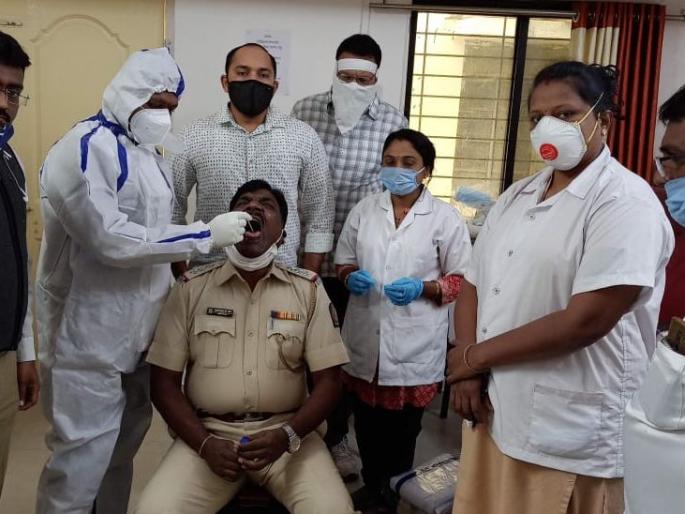 RTPCR inspection camp started in Bhusawal | भुसावळात आरटीपीसीआर तपासणी शिबिर सुरू RTPCR inspection camp started in Bhusawal | भुसावळात आरटीपीसीआर तपासणी शिबिर सुरू