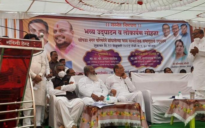 Shiv Sena was not very important in the last government, the government was only of BJP: Minister Jayant Patil's BJP tola | गेल्या सरकारमध्ये शिवसेनेला फारसे महत्त्व नव्हतं, सरकार फक्त भाजपचे होते : मंत्री जयंत पाटील यांचा भाजपला टोला Shiv Sena was not very important in the last government, the government was only of BJP: Minister Jayant Patil's BJP tola | गेल्या सरकारमध्ये शिवसेनेला फारसे महत्त्व नव्हतं, सरकार फक्त भाजपचे होते : मंत्री जयंत पाटील यांचा भाजपला टोला