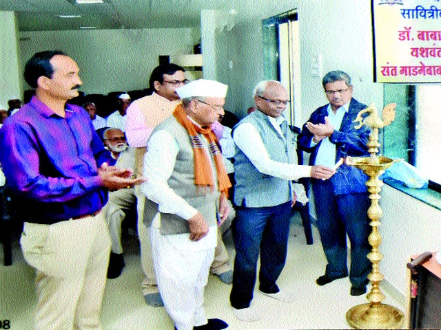 Inauguration of a lecture paper in Satta | सटाण्यात व्याख्यानमालेचे उद्घाटन Inauguration of a lecture paper in Satta | सटाण्यात व्याख्यानमालेचे उद्घाटन