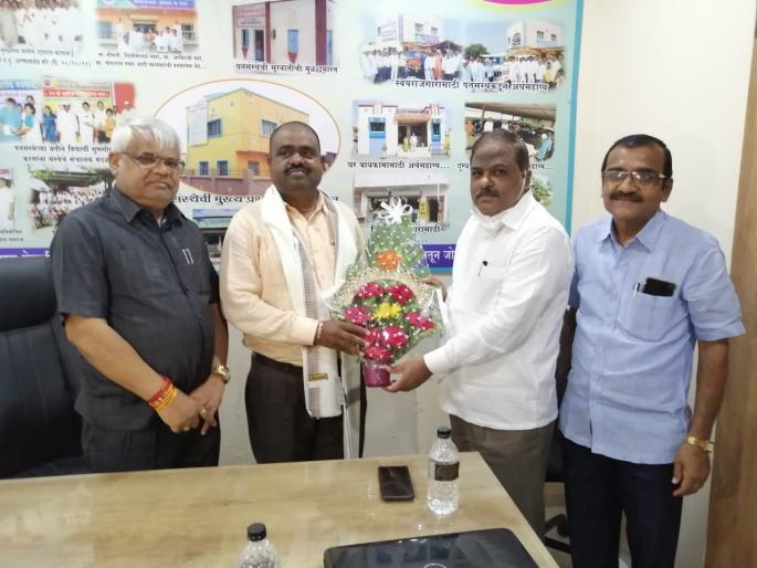 Vitthal Jape as the District President of BJP Industries Front | भाजप उद्योग आघाडीच्या जिल्हाध्यक्षपदी विठ्ठल जपे