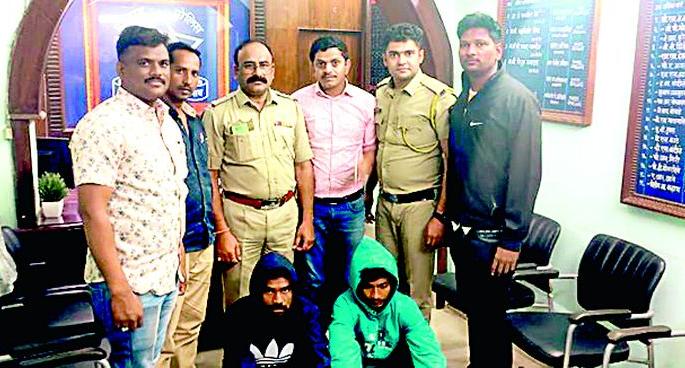 Two arrested in Keram massacre | केराम हत्याकांडातील दाेघांना अटक Two arrested in Keram massacre | केराम हत्याकांडातील दाेघांना अटक