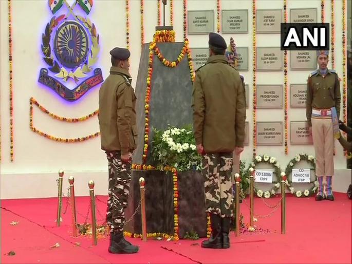 Pulwama Attack ‘We did not forget, we did not forgive’: CRPF salutes Pulwama martyrs | Pulwama Attack : गर्व इतना था कि हम देर तक रोये नही... Pulwama च्या शहिदांना दिलेलं 'ते' वचन जवानांनी पूर्ण केलं! Pulwama Attack ‘We did not forget, we did not forgive’: CRPF salutes Pulwama martyrs | Pulwama Attack : गर्व इतना था कि हम देर तक रोये नही... Pulwama च्या शहिदांना दिलेलं 'ते' वचन जवानांनी पूर्ण केलं!