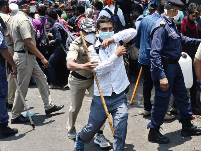 CoronaVirus Lockdown: Workers cry to go to Uttar Pradesh | CoronaVirus Lockdown : शिरोली येथील मजुरांचा उत्तर प्रदेशाकडे जाण्यासाठी आक्रोश CoronaVirus Lockdown: Workers cry to go to Uttar Pradesh | CoronaVirus Lockdown : शिरोली येथील मजुरांचा उत्तर प्रदेशाकडे जाण्यासाठी आक्रोश